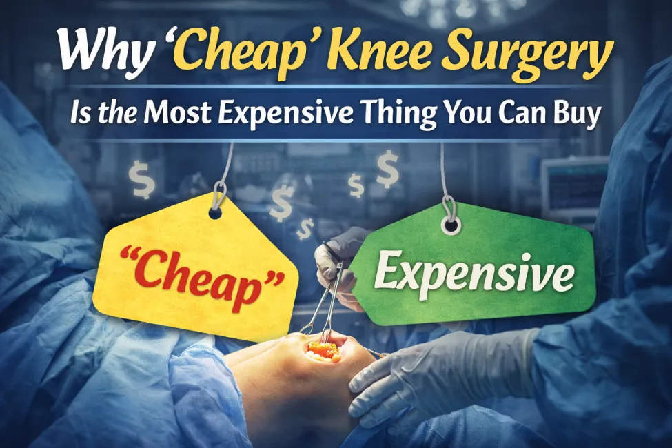 Why cheap knee surgery is the most expensive thing you can buy